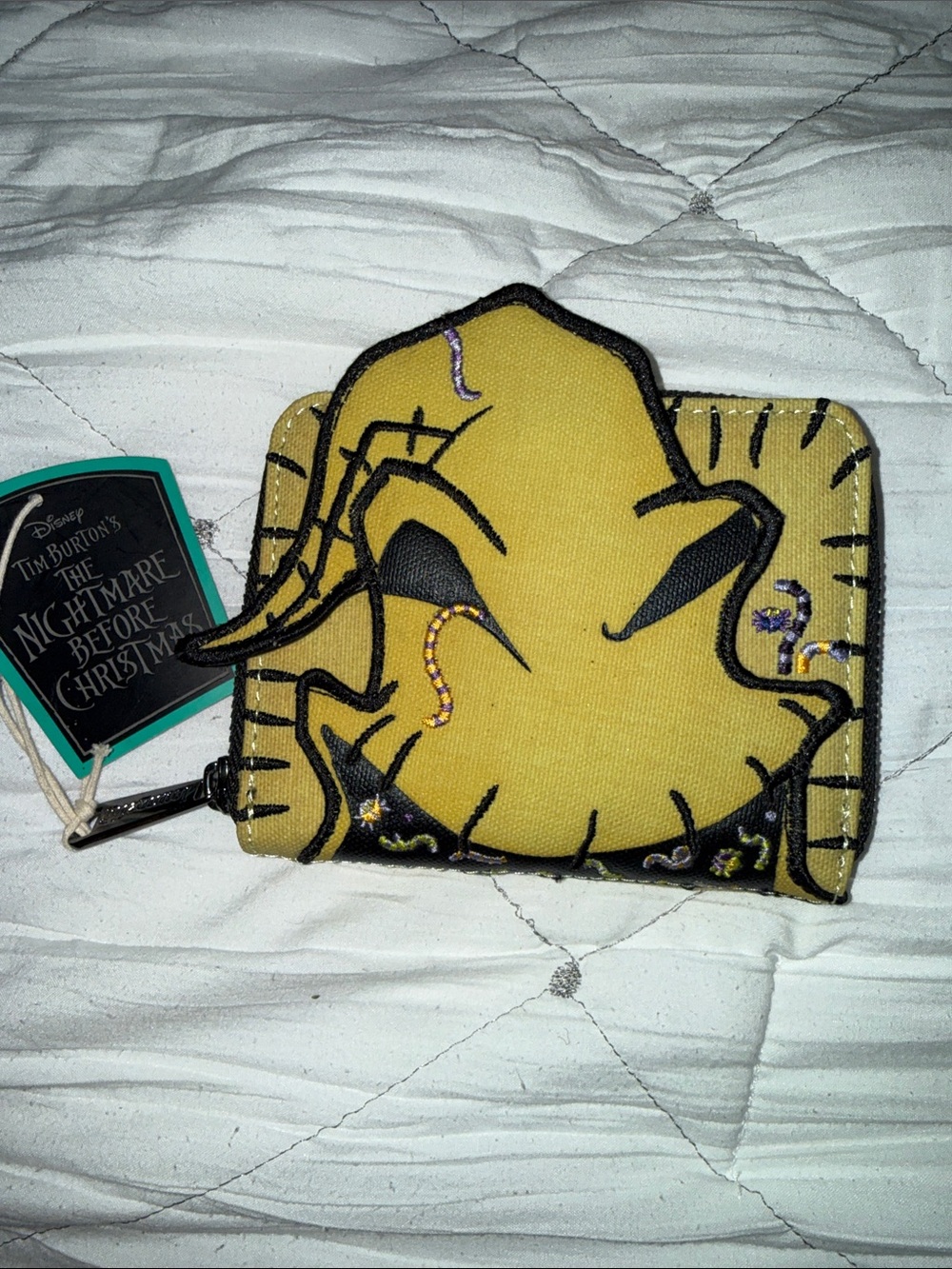 Disney The Nightmare Before Christmas Oogie Boogie Yellow Card Holder